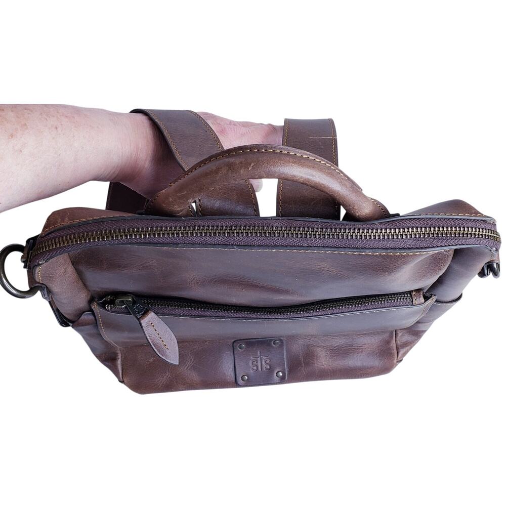 Sts Ranchwear Basic Bliss Backpack Brown Leather … - image 2